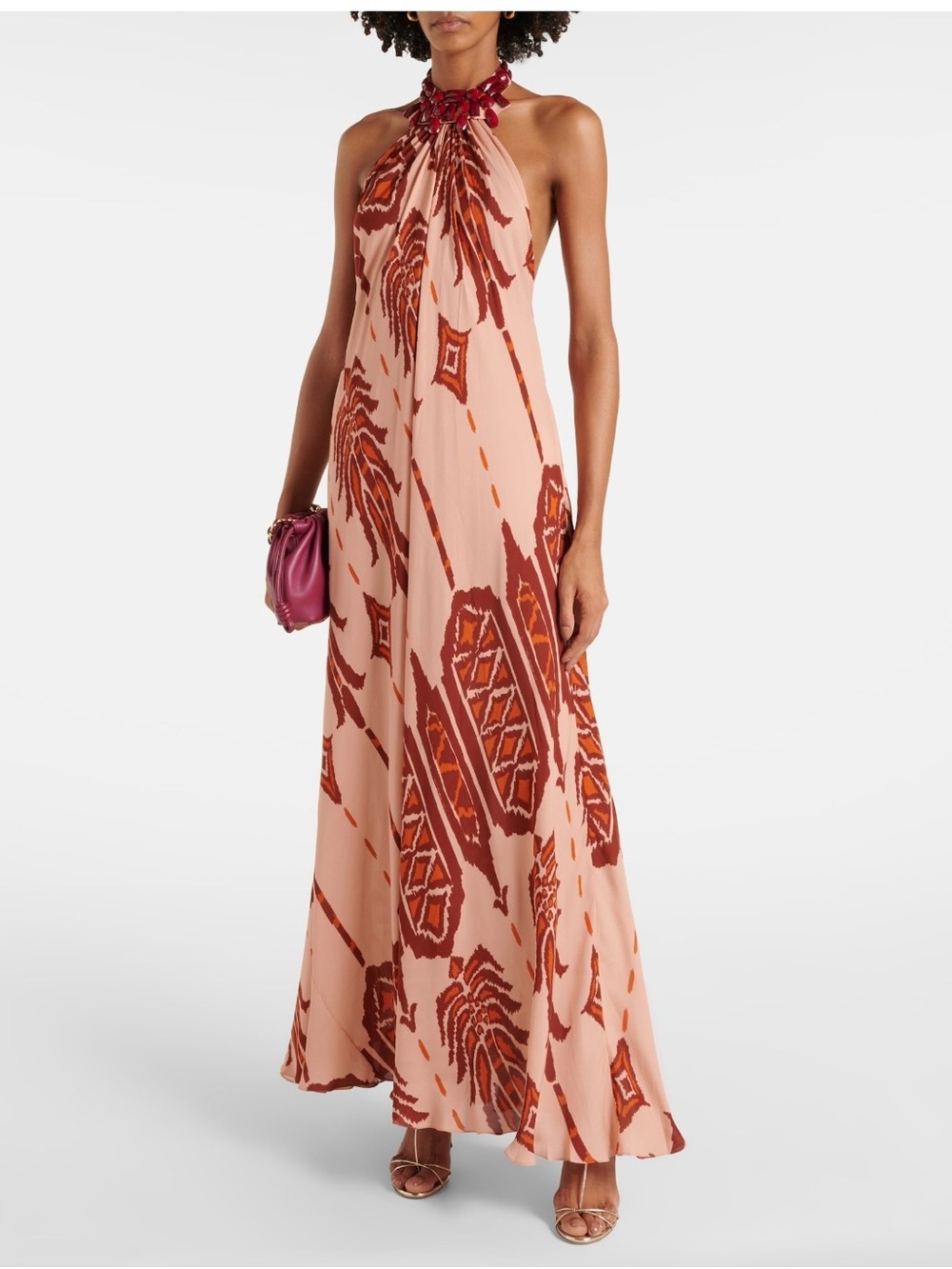 Johanna Ortiz Mohican Song Maxi Dress NWT SIZE 0 - Picture 4 of 16
